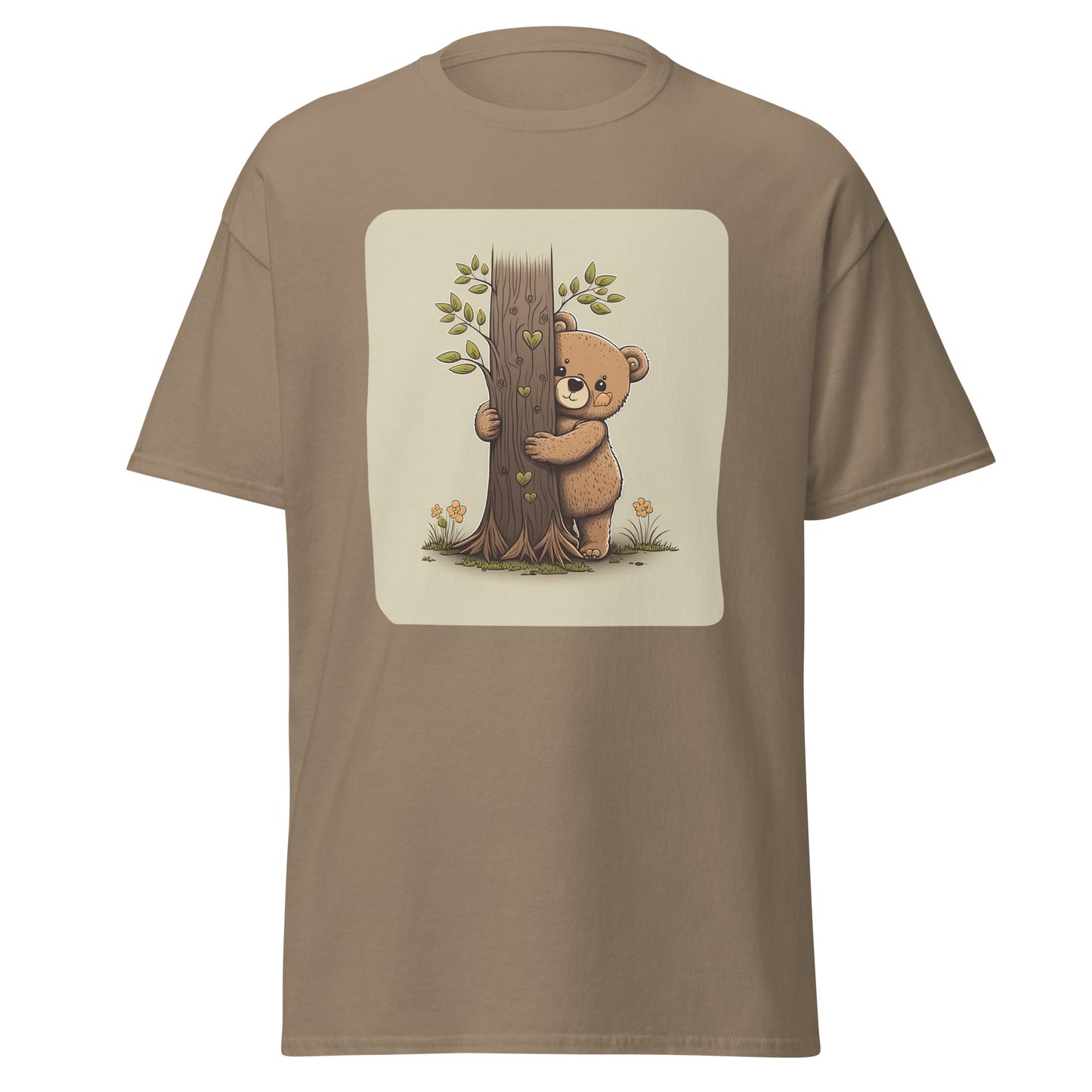 Cute Tree Hugger Teddy Bear T-Shirt