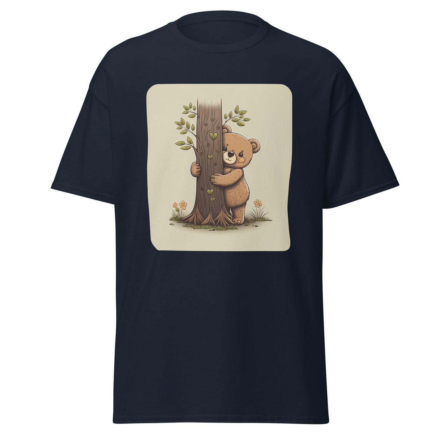 Cute Tree Hugger Teddy Bear T-Shirt