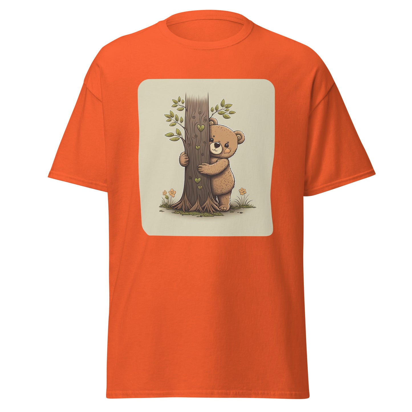 Cute Tree Hugger Teddy Bear T-Shirt