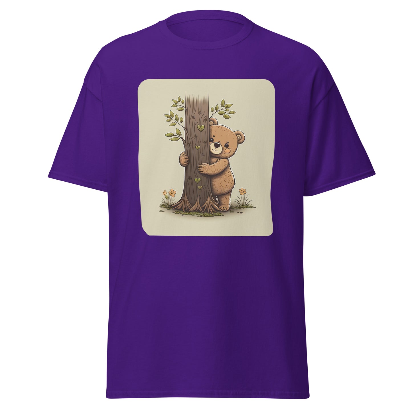 Cute Tree Hugger Teddy Bear T-Shirt