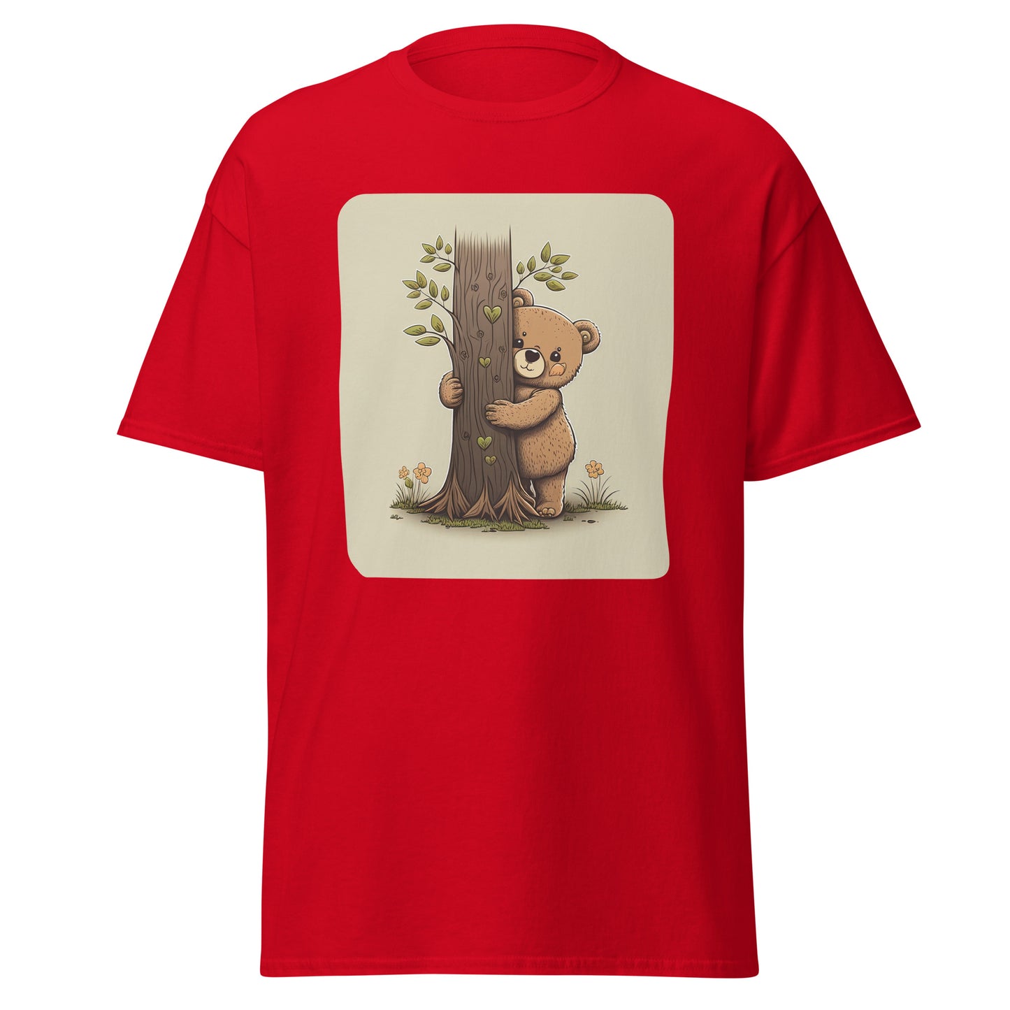 Cute Tree Hugger Teddy Bear T-Shirt