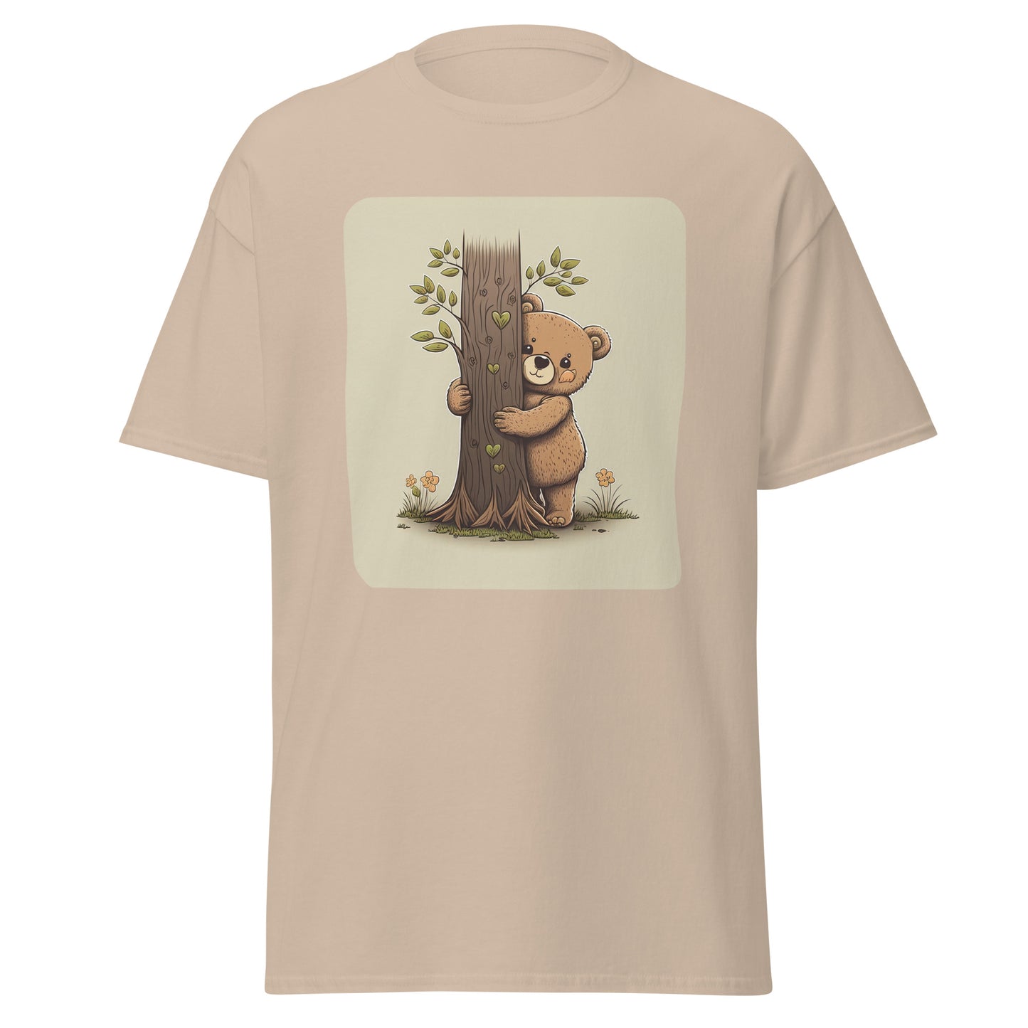 Cute Tree Hugger Teddy Bear T-Shirt