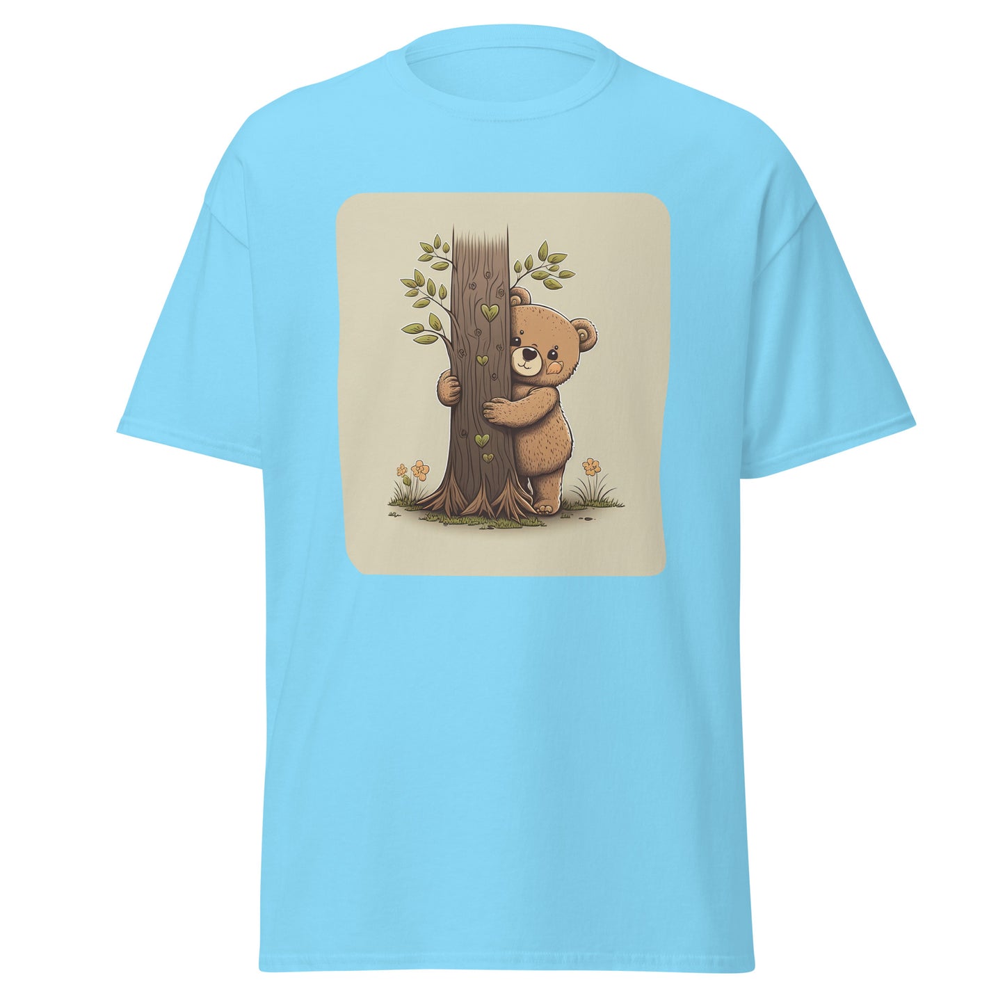 Cute Tree Hugger Teddy Bear T-Shirt