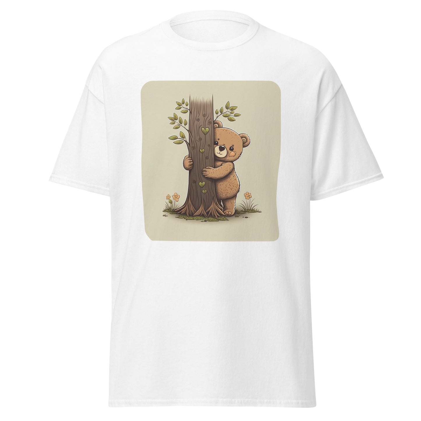 Cute Tree Hugger Teddy Bear T-Shirt