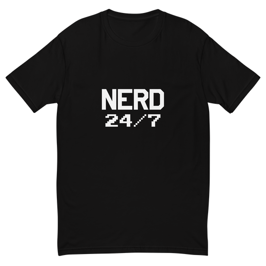 Nerd 24/7 Shirt (White Text)