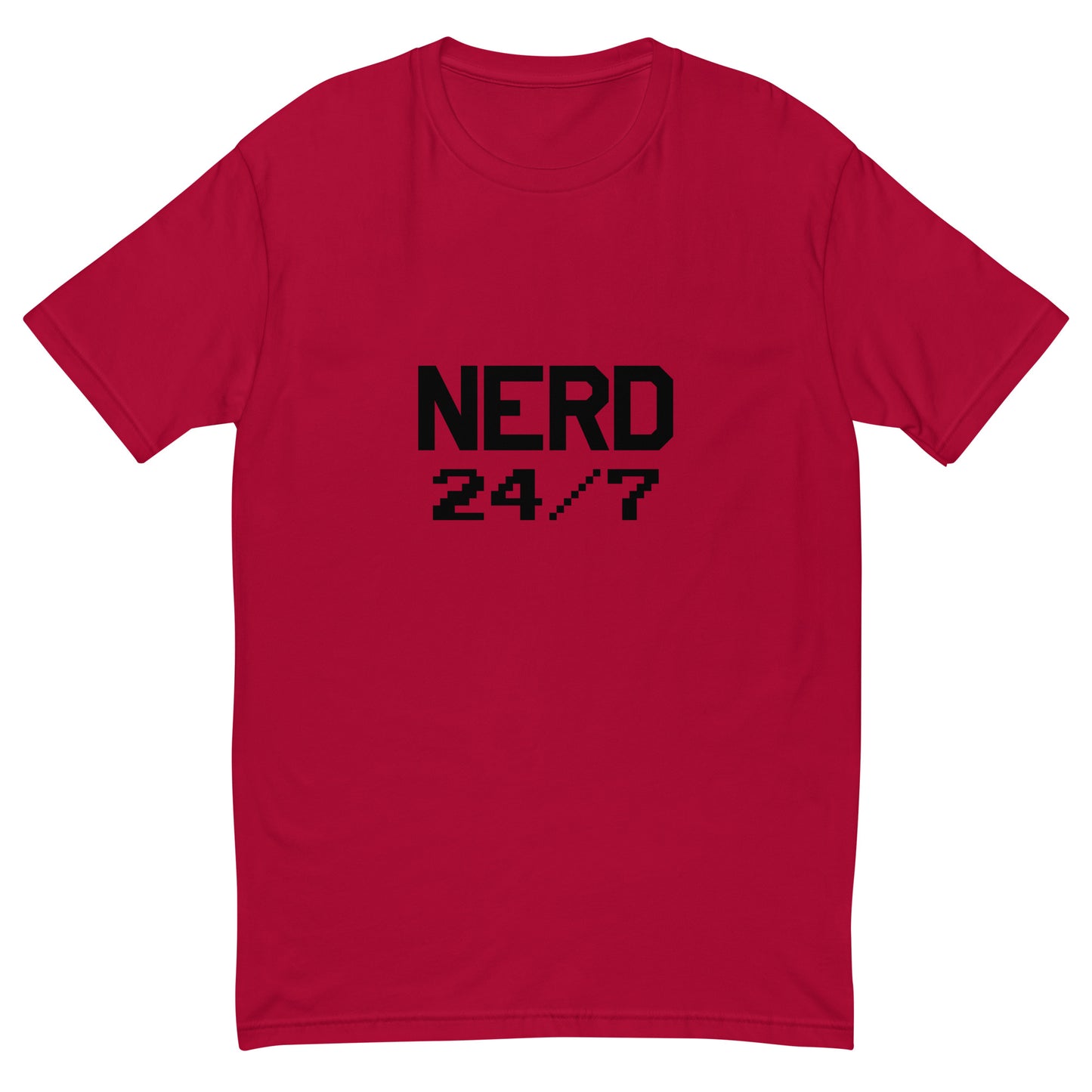 Nerd 24/7 Shirt (Black Text)