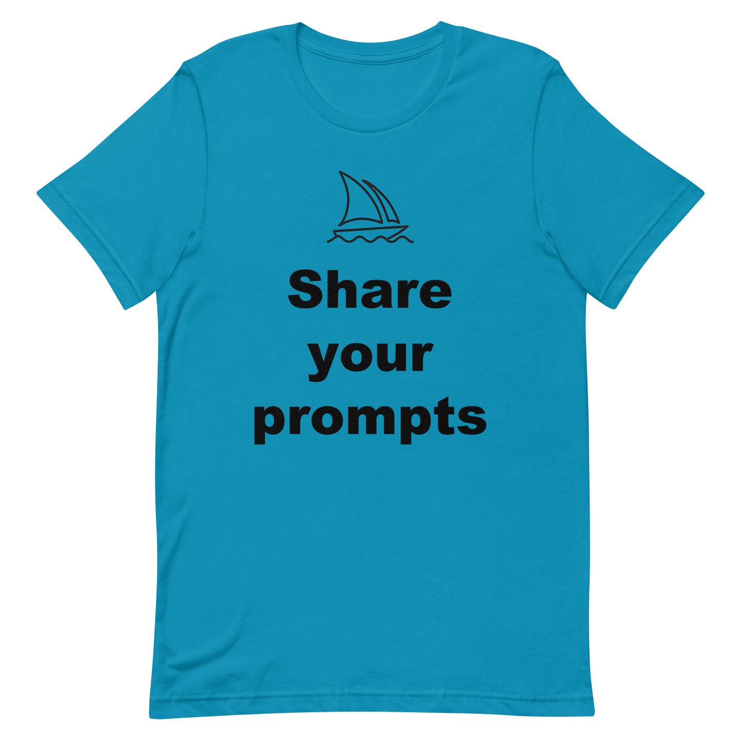 Midjourney AI "Share your Prompts" shirt