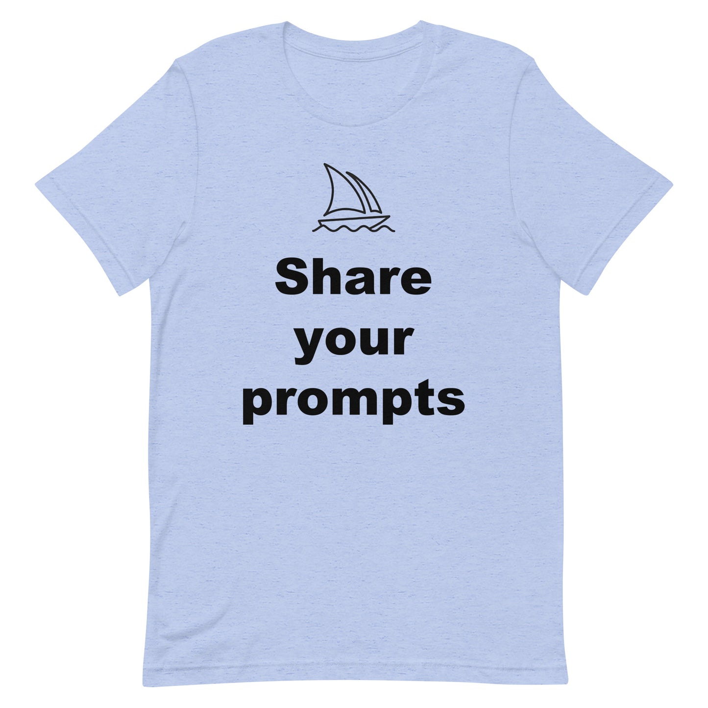 Midjourney AI "Share your Prompts" shirt