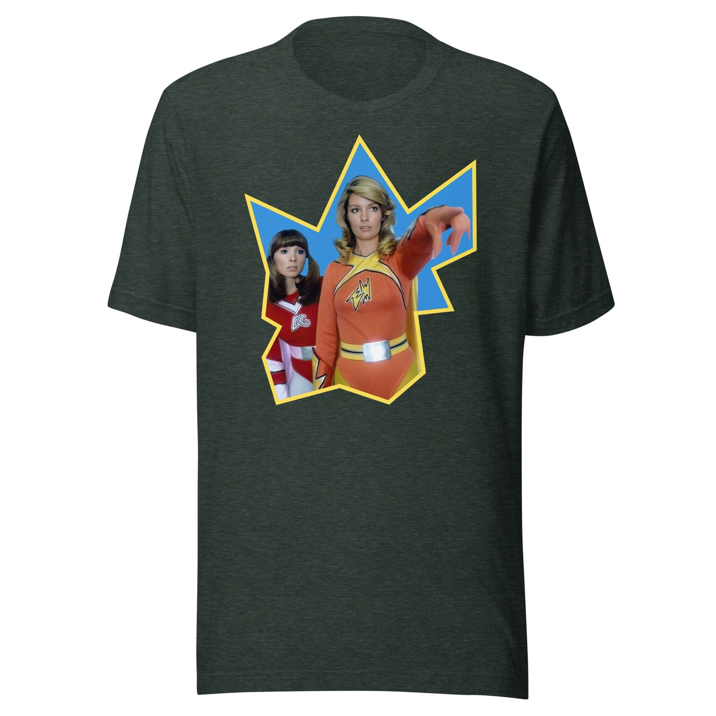 Electra Woman and Dyna Girl Power Shirt