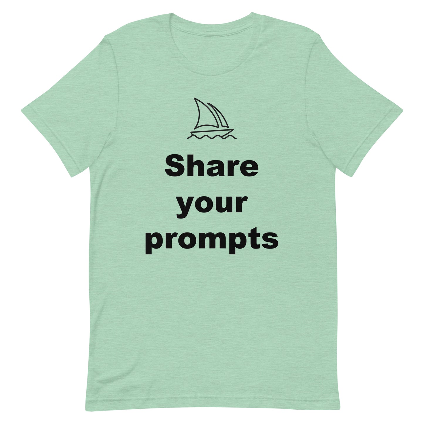 Midjourney AI "Share your Prompts" shirt