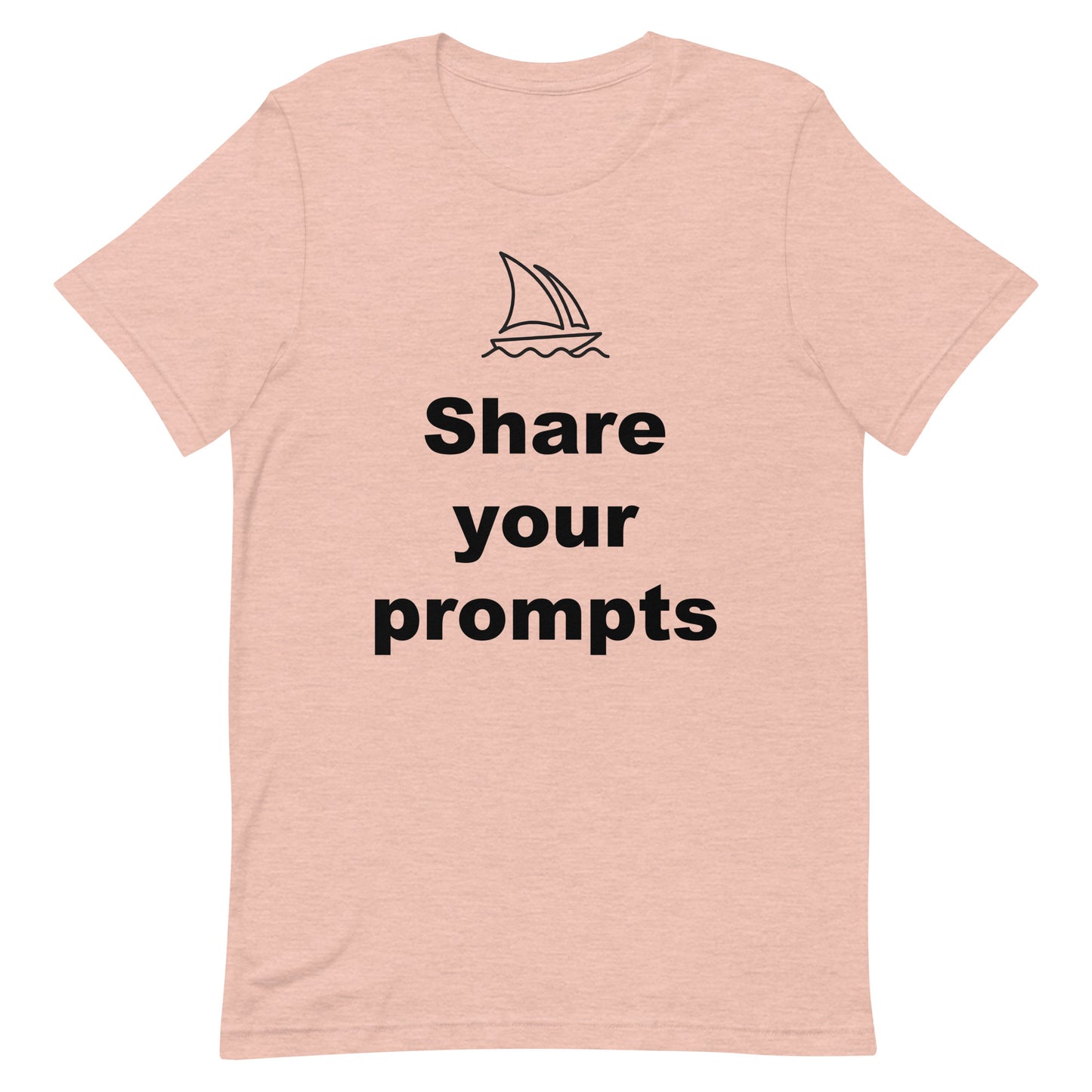 Midjourney AI "Share your Prompts" shirt