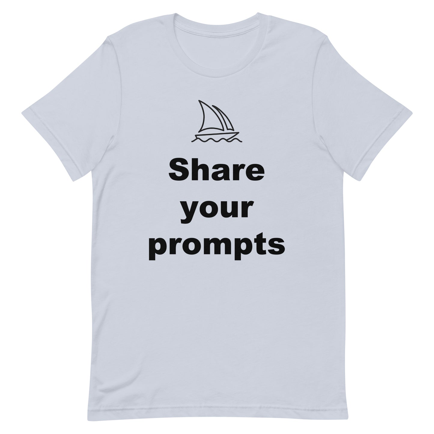Midjourney AI "Share your Prompts" shirt