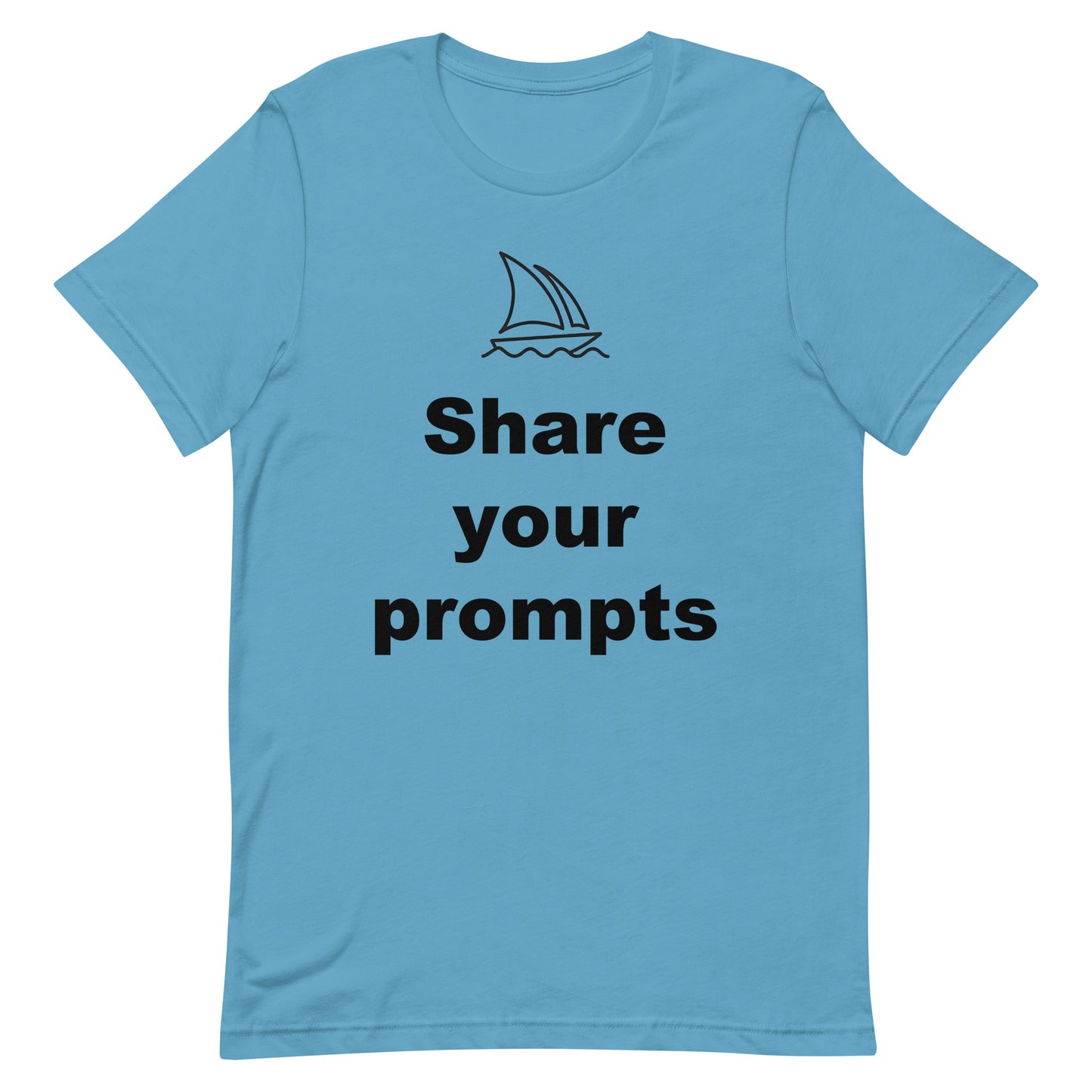 Midjourney AI "Share your Prompts" shirt