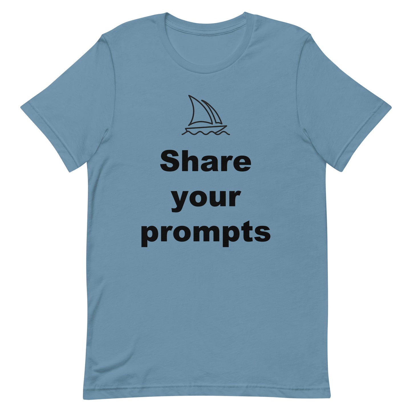 Midjourney AI "Share your Prompts" shirt