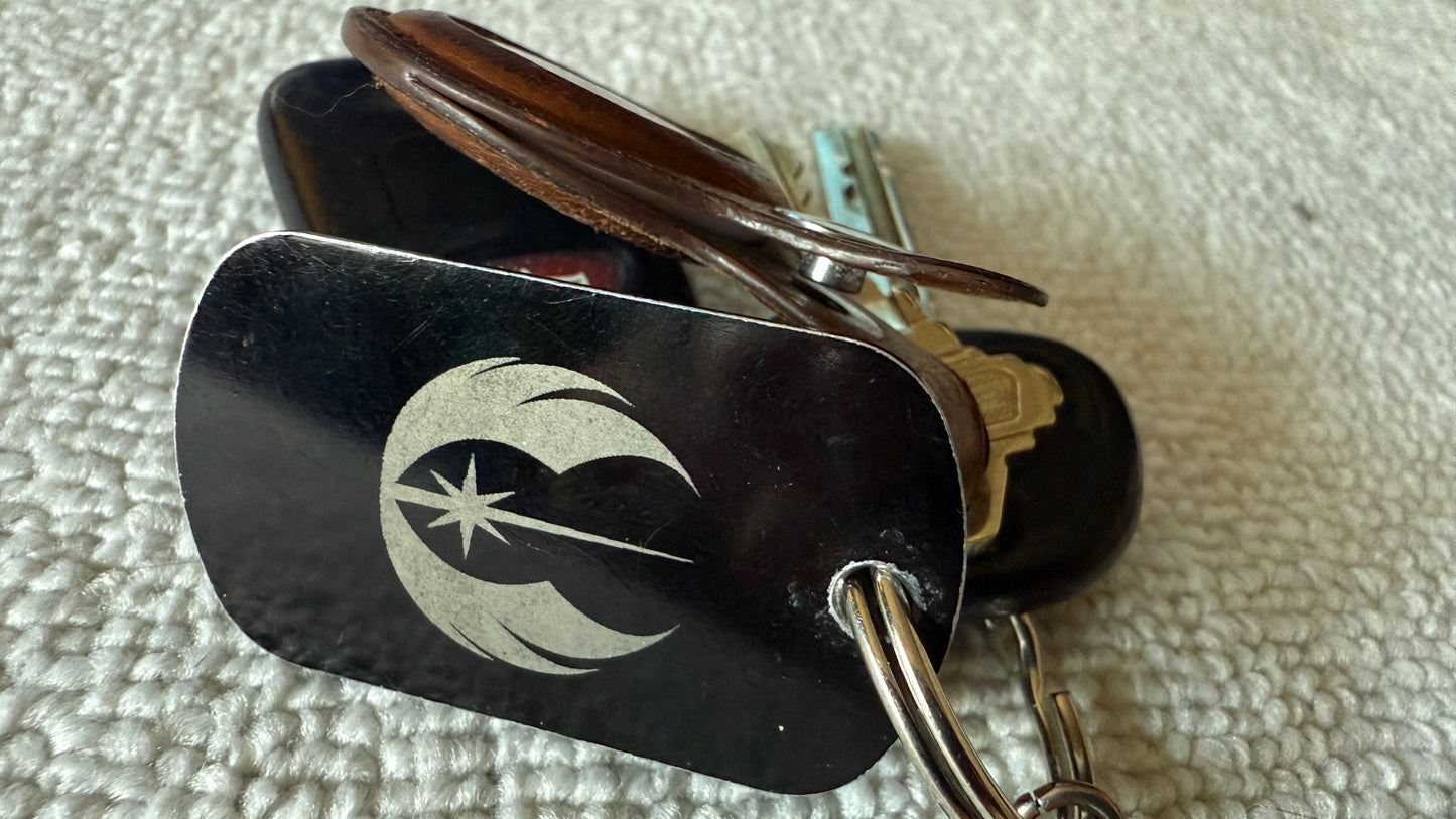 Jedi Dog Tag (Keychain, Necklace, Luggage Tag)